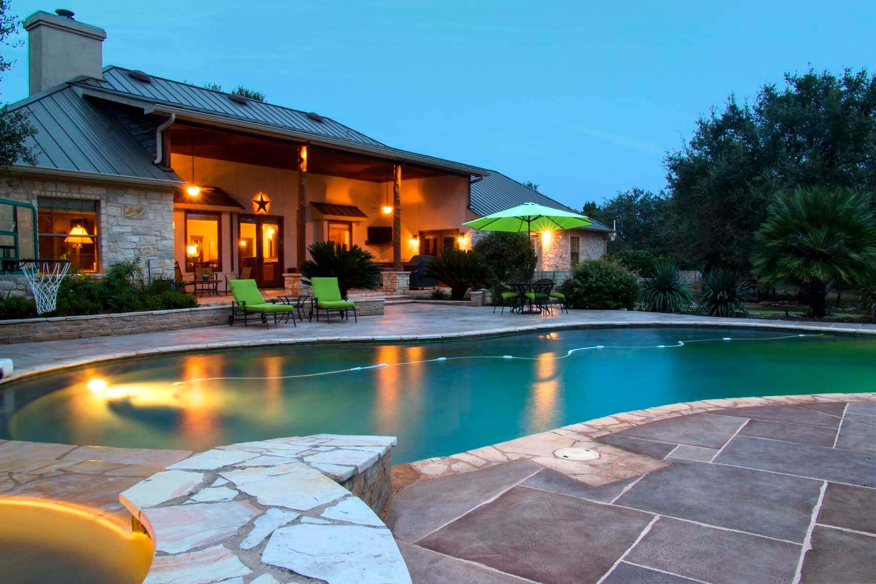 Pool remodel inground custom built design style backyard pool