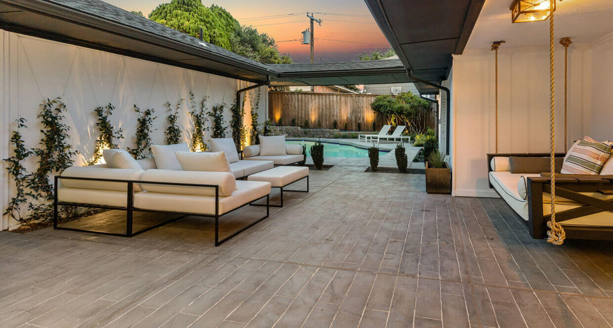 backyard transformation remodel patio outdoor living
