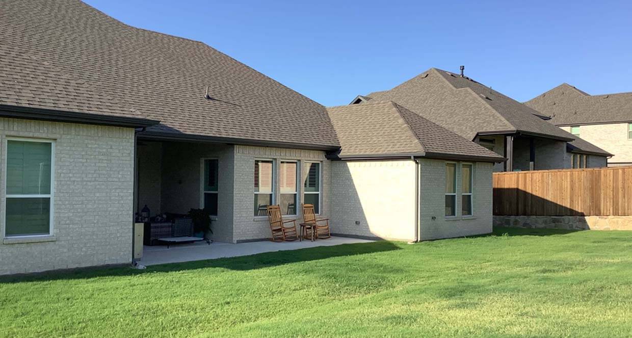 patio cover backyard transformation custom built