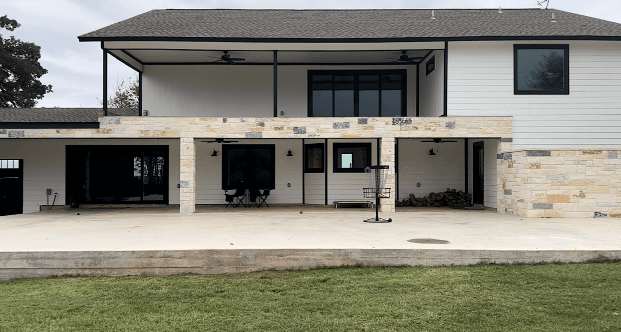 patio makeover backyard transformation texas