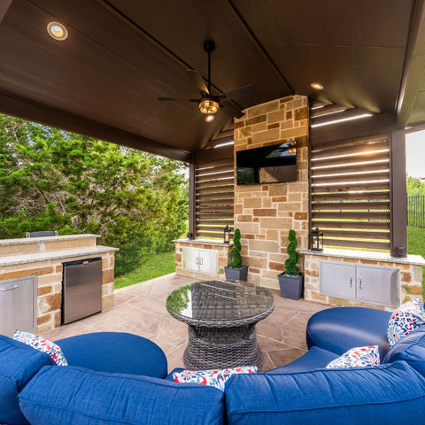 backyard remodel patio outdoor living room retreat