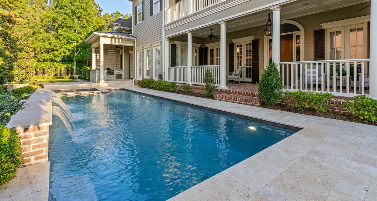 backyard pool remodel before and after transformation construction