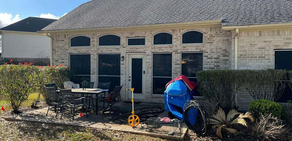 before after backyard patio cover transformation