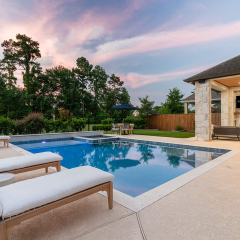 backyard pool remodel houston texas outdoor living patio