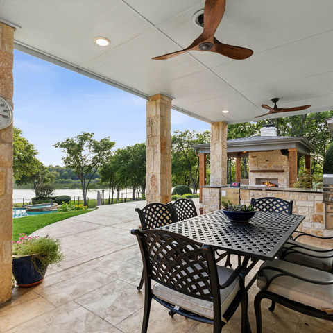 backyard patio renovation outdoor dining area