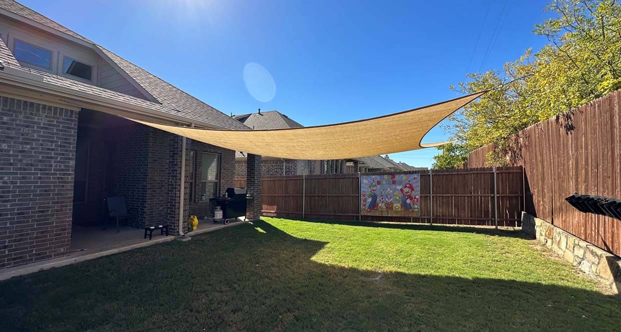 Patio cover shade structure transformation construction design idea