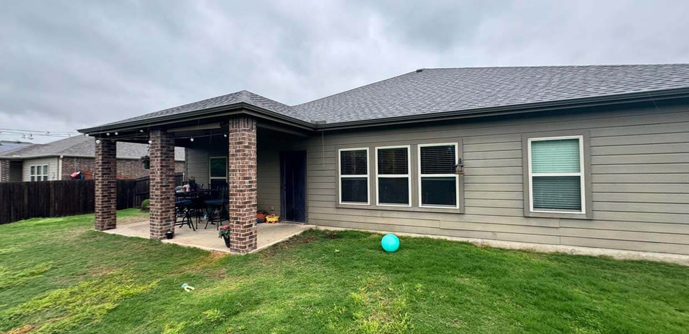 backyard patio transformation remodel before and after