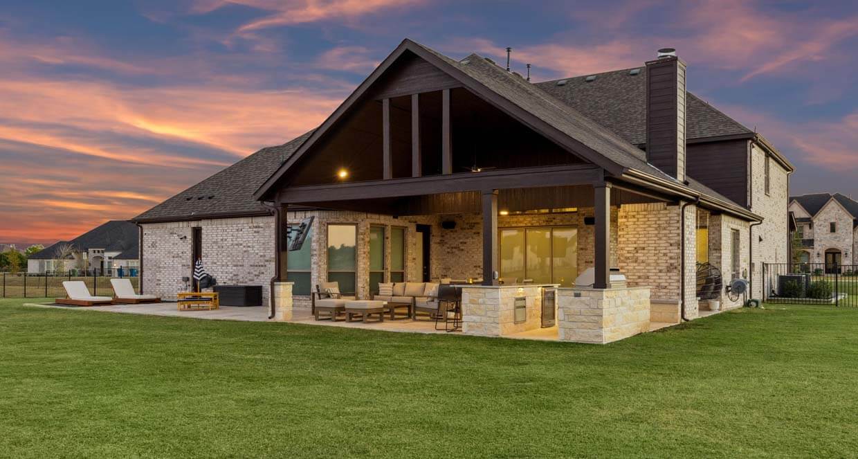 backyard patio cover transformation remodel dallas outdoor living
