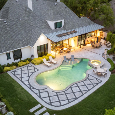 backyard pool deck upgrade remodel patio design idea