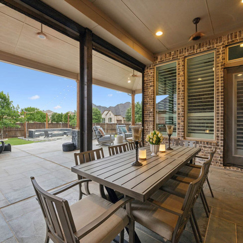 carvestone overlay patio patio cover and backyard renovation