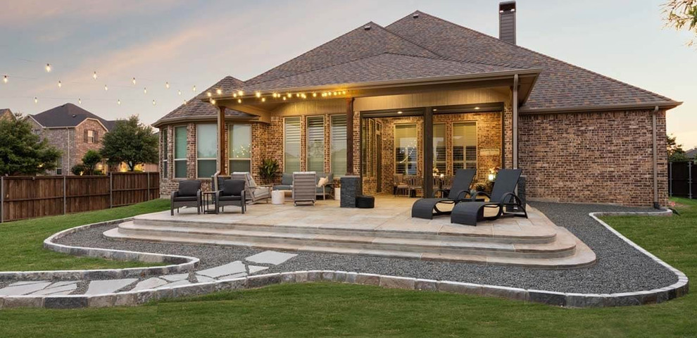 patio cover carvestone decorative overlay backyard retreat