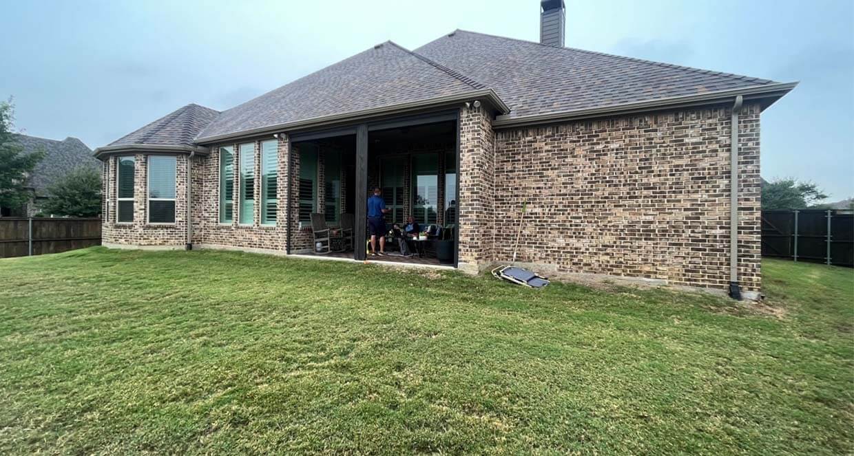 patio cover carvestone decorative overlay backyard retreat