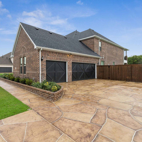 carvestone overlay driveway front walkway patio