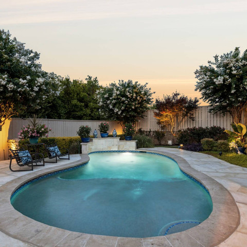carvestone overlay pool deck patio pool remodel