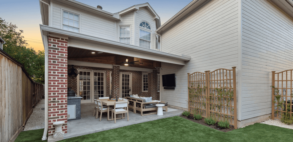 patio cover carvestone overlay patio outdoor kitchen outdoor living