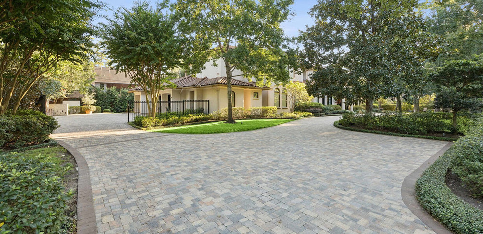 paver driveway walkway outdoor living