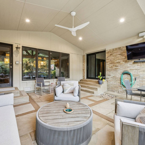 carvestone overlay patio shade structure outdoor living