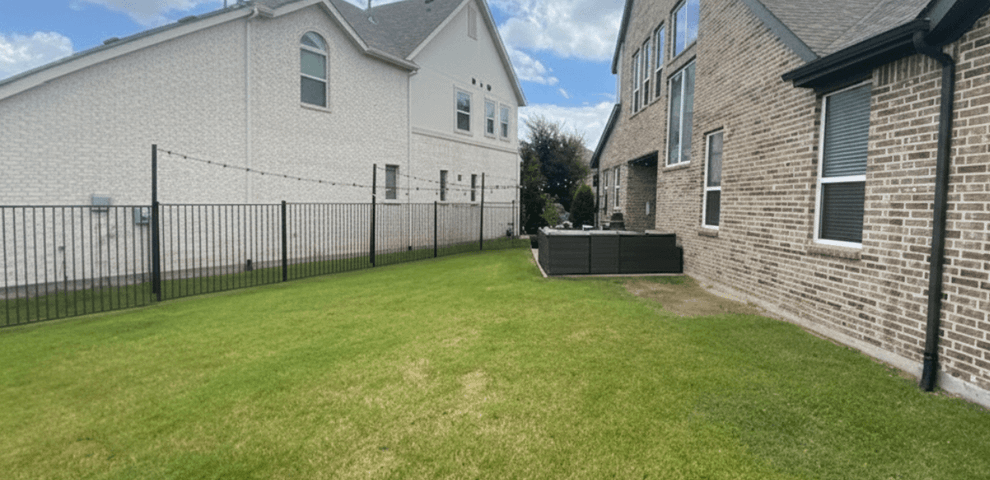 aluminum patio cover pergola and privacy wall outdoor living