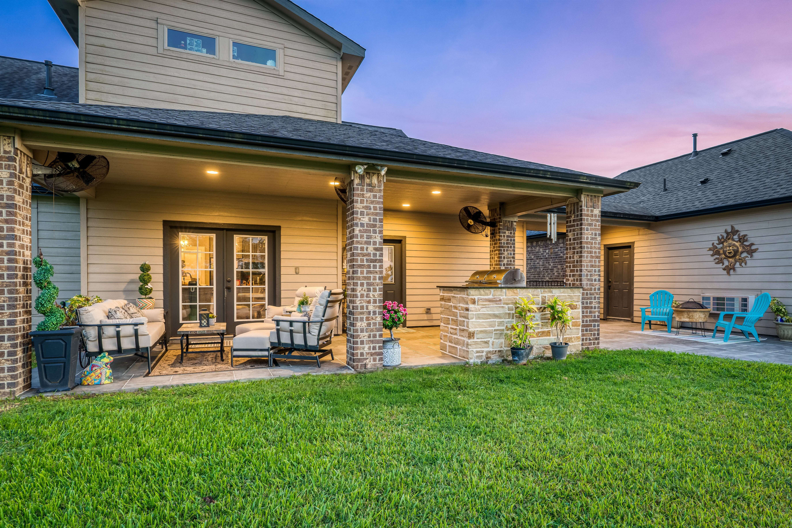 Covered Patio in Houston Texas