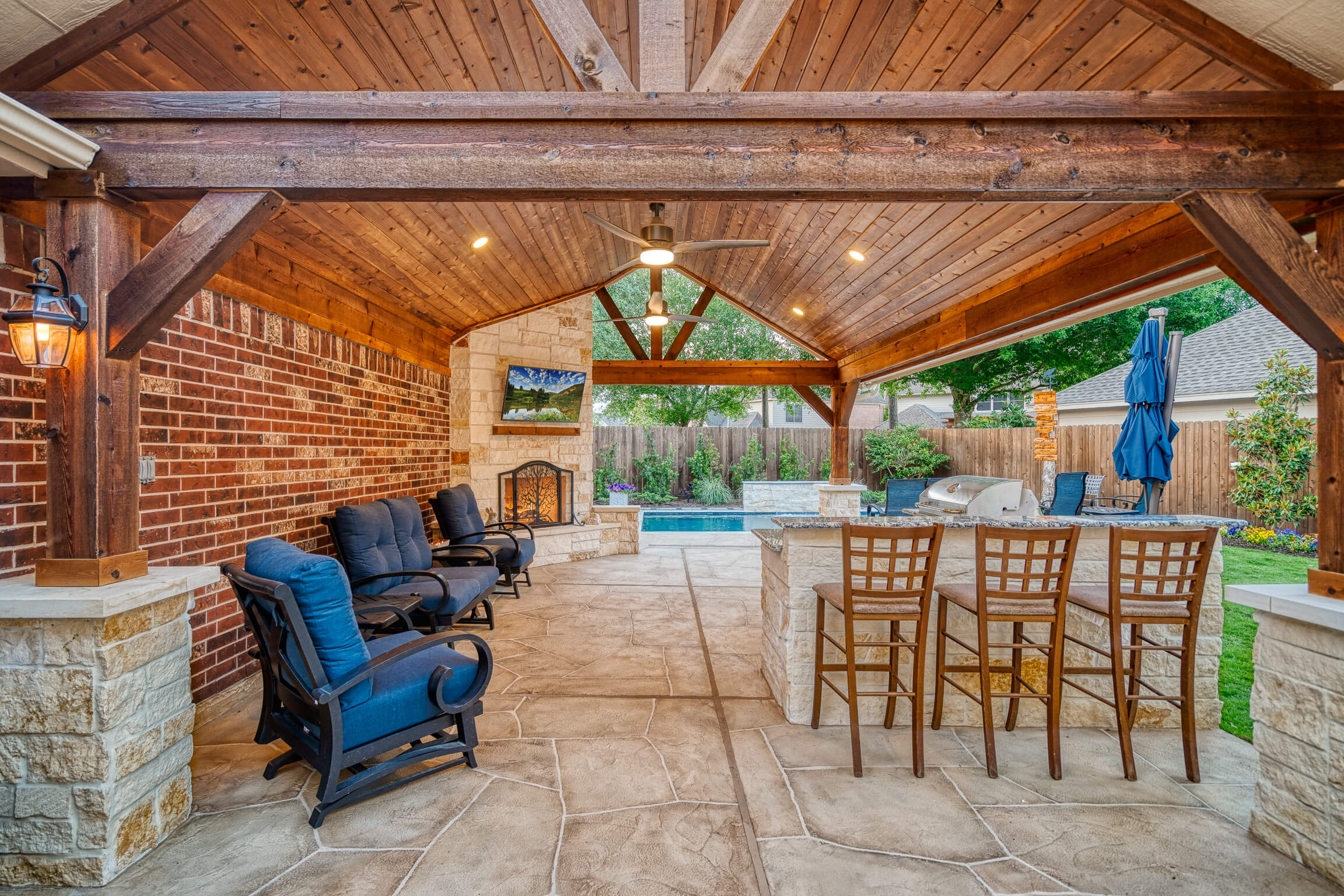 custom patio cover shade structure outdoor dining