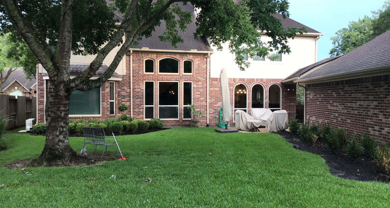 backyard transformation makeover construction patio cover pool