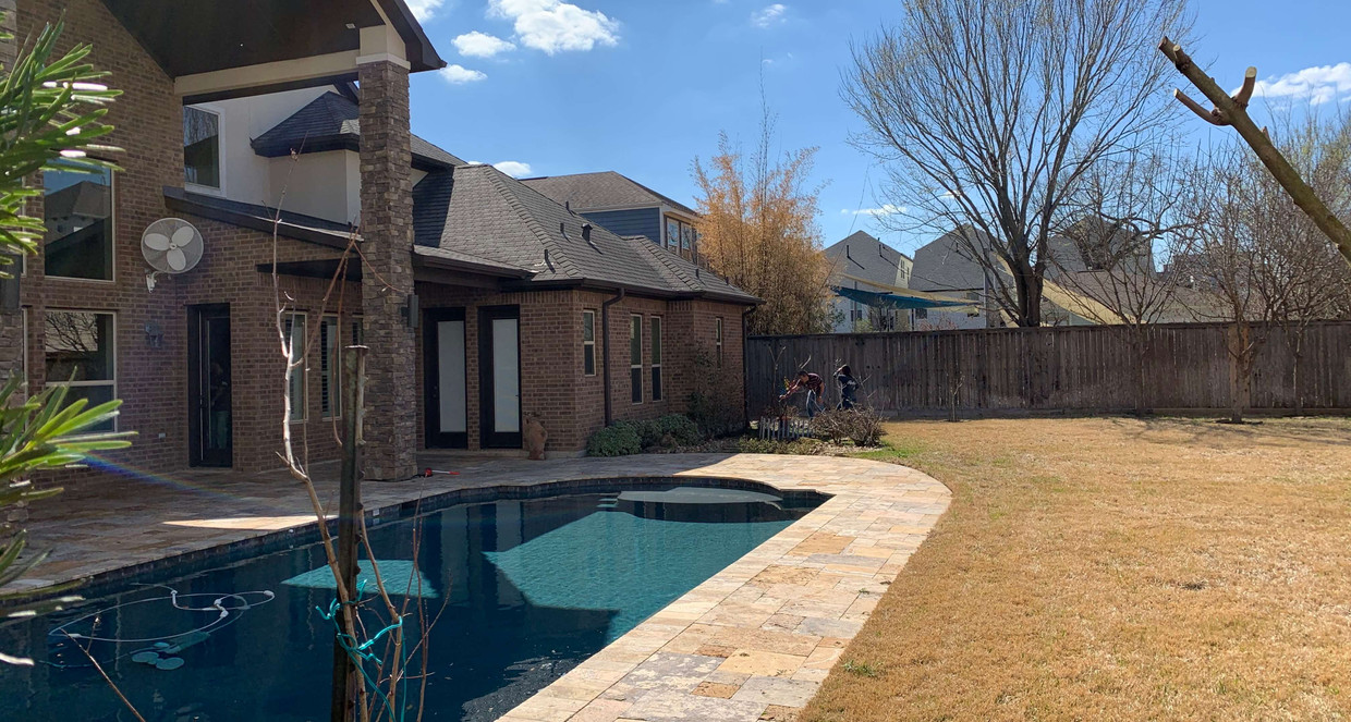 before and after transformation backyard makeover outdoor living room