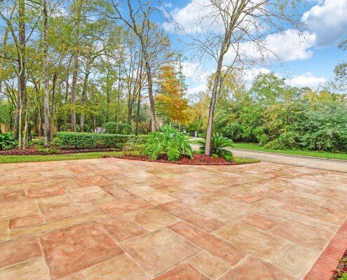 Carvestone is an alternative to stamped or stained concrete