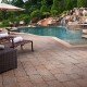 Durable and long lasting paver hardscape solution stone pool deck