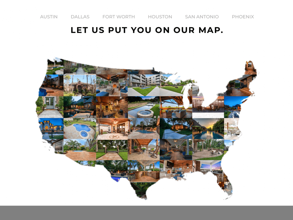 Let Us Put You On Our Map