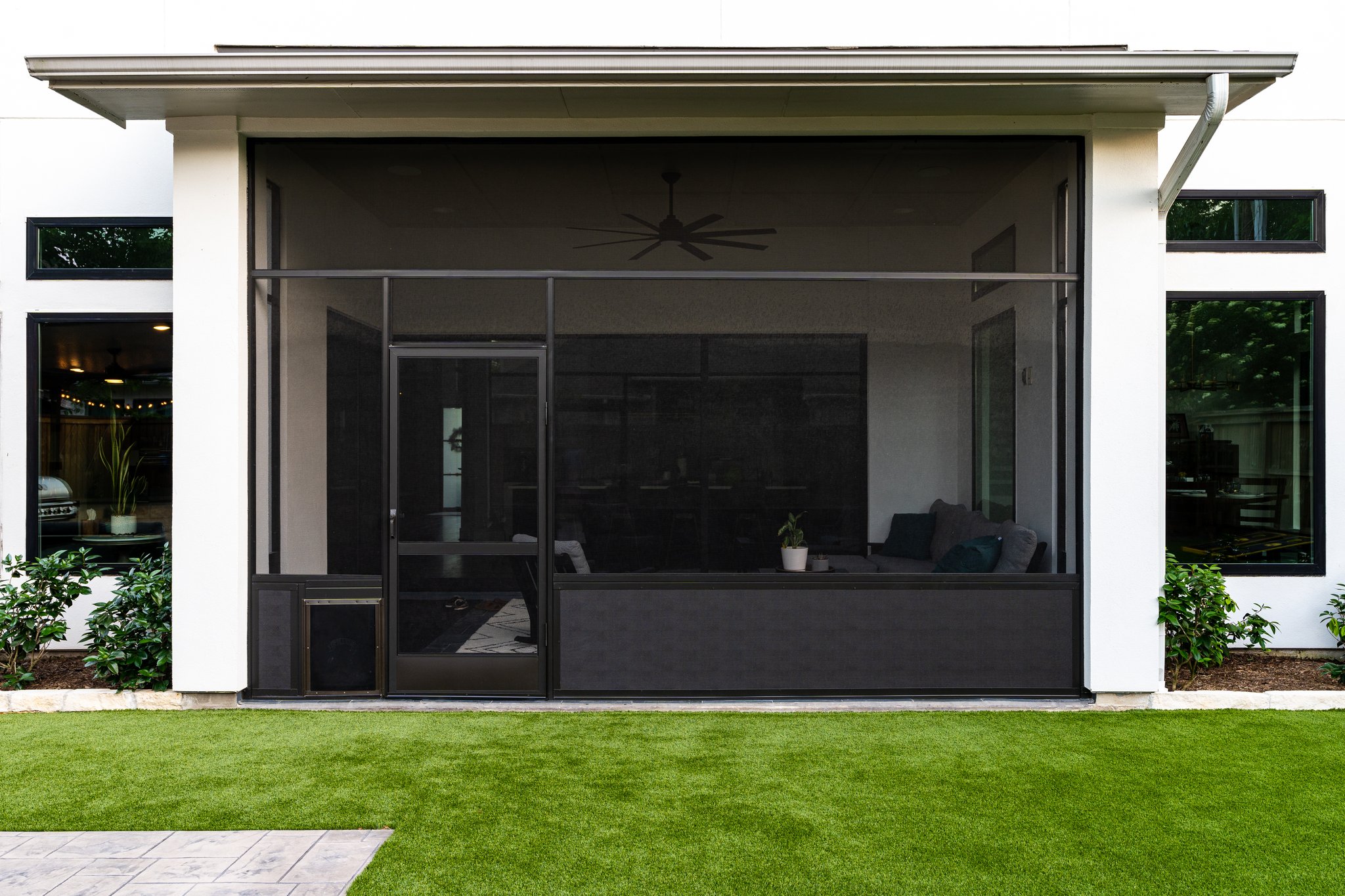 Motorized Screen Porch Design & Install Allied Outdoor Solutions